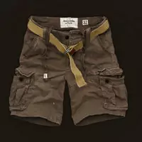 a&f shorts army f02 deep car green size 30 32 34 38